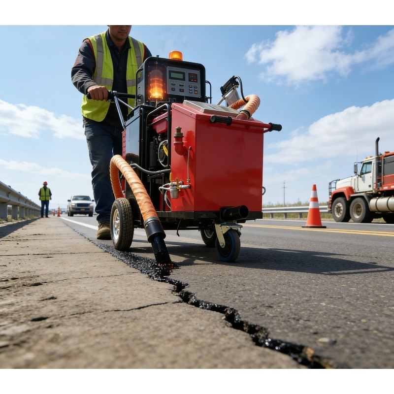 Road Crack Sealing Machine - Automatyczna maszyna do uszczelniania pęknięć z