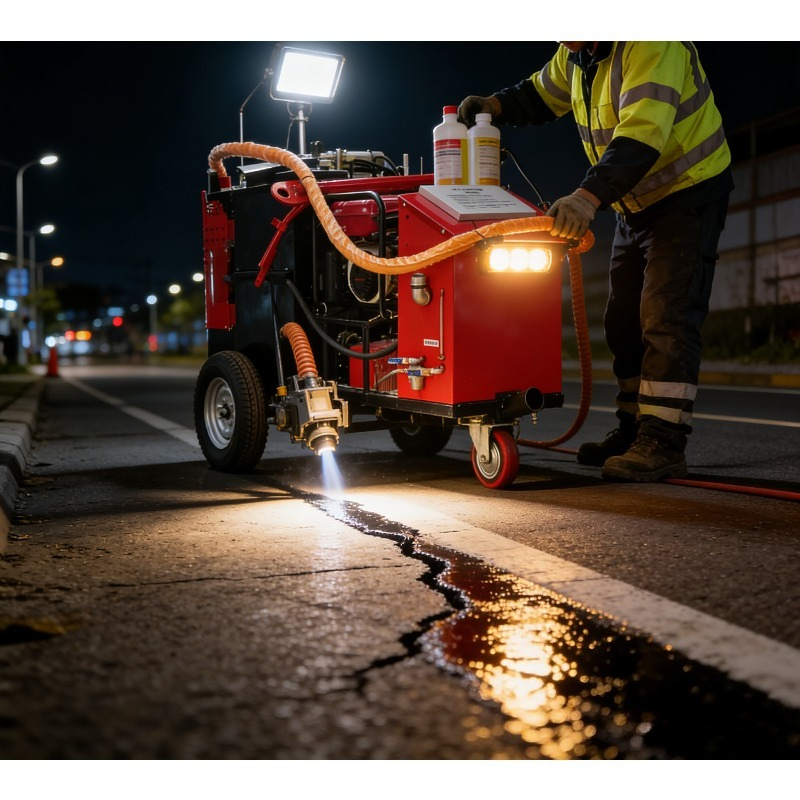 Road Crack Sealing Machine - Wysokowydajna maszyna do uszczelniania pęknięć w