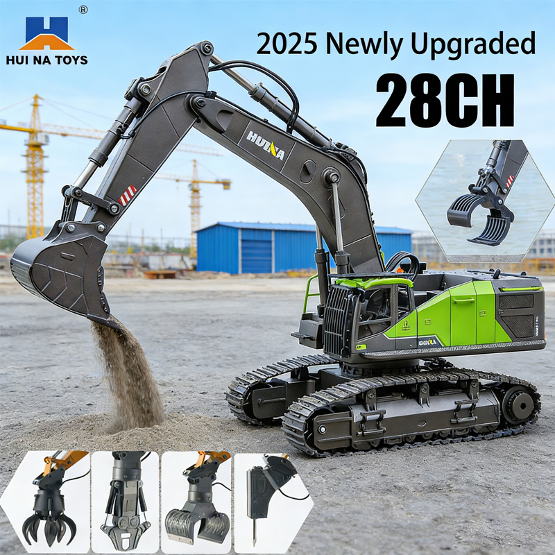 Heavy Equipment Games - Nowy model koparki zdalnie sterowanej Huina