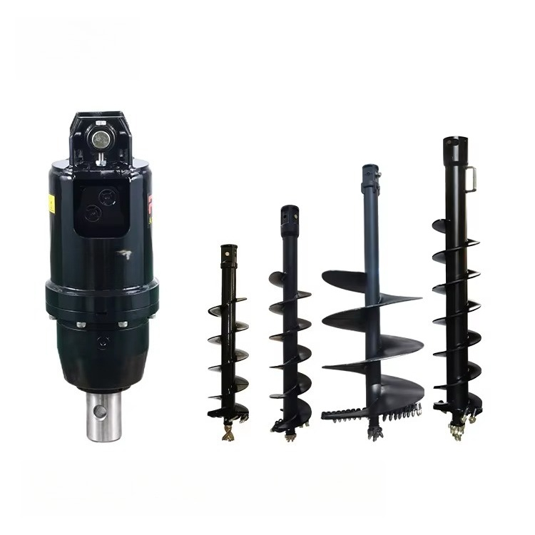 Mini Bulldozer Attachments - Hydrauliczny napęd wiertarki ślimakowej do buldożera,