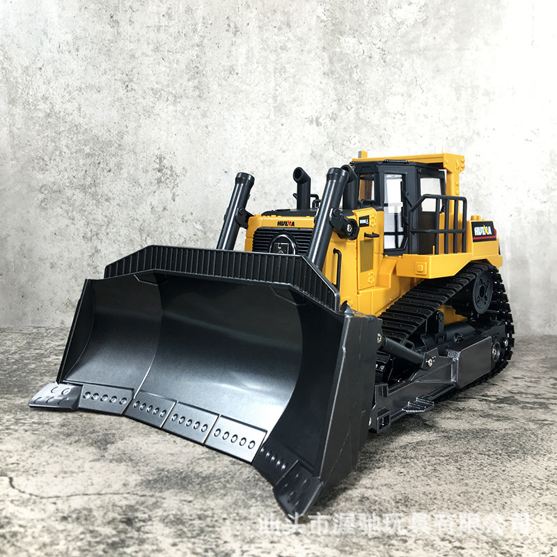 Heavy Equipment Games - Huina Zdalnie Sterowana Koparko-ładowarka Gąsienicowa 1:16