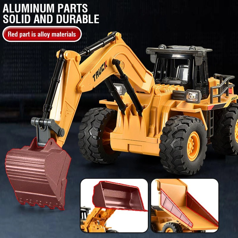 9-kanałowy Zdalnie Sterowany K – Heavy Equipment Games recenzja i cena