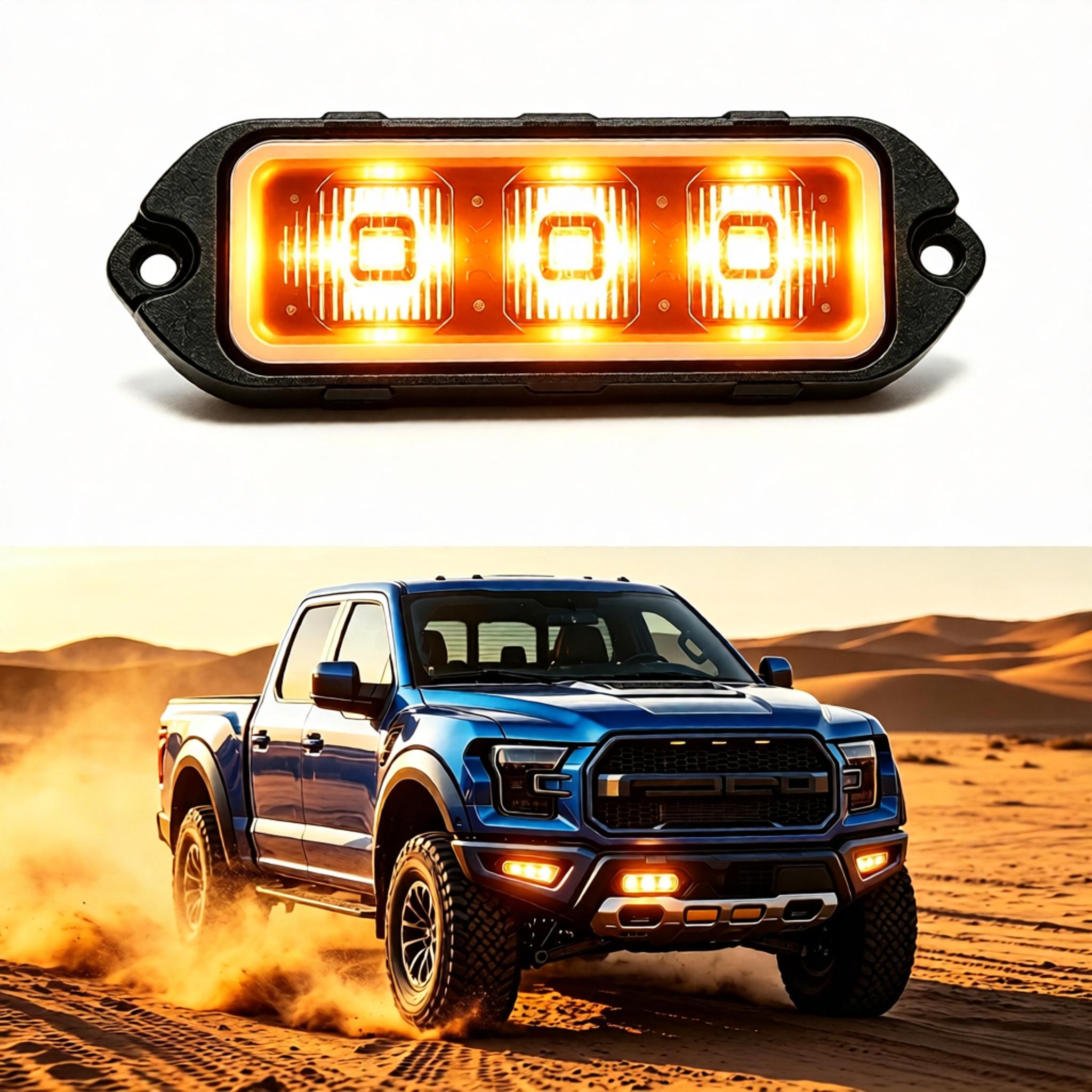 Bursztynowa lampa ostrzegawcza – Heavy Equipment Yellow recenzja i cena