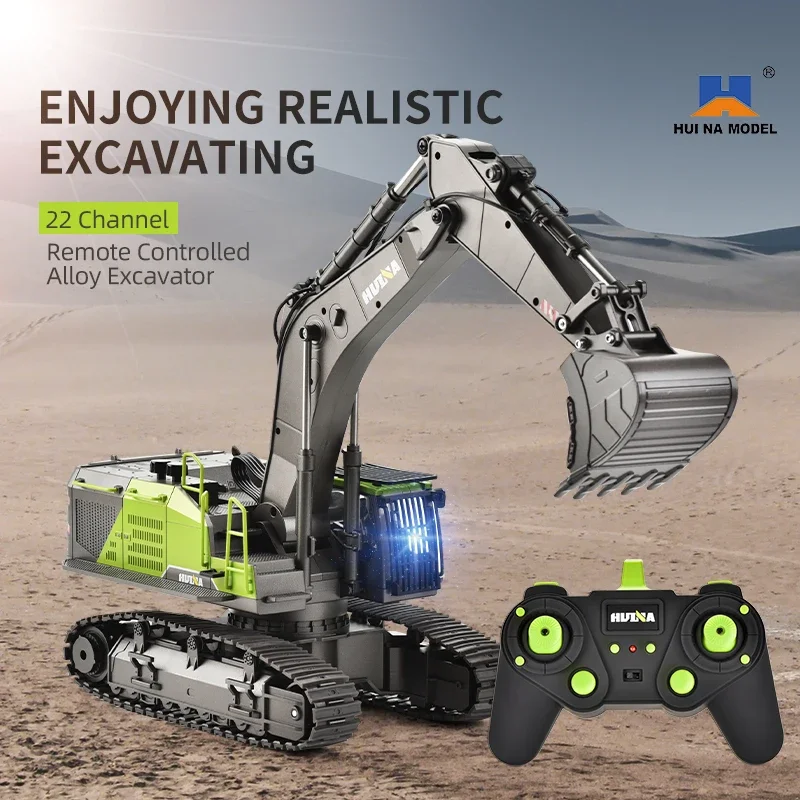 Ulepszenie 1/14 HUINA 1593 RC  – Heavy Equipment Games recenzja i cena