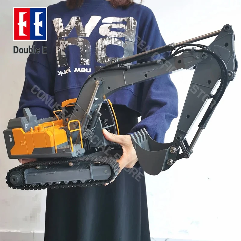 Podwójna koparka E598 RC Ciągn – Heavy Equipment Games recenzja i cena