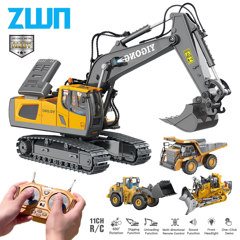ZWN 2.4G zdalnie sterowana kop – Heavy Equipment Games recenzja i cena